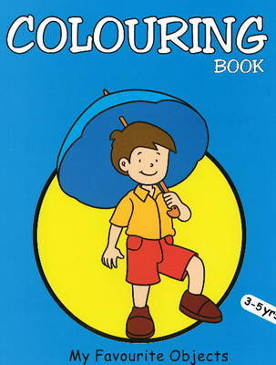 My Favourite Objects Colouring Book by Pegasus image
