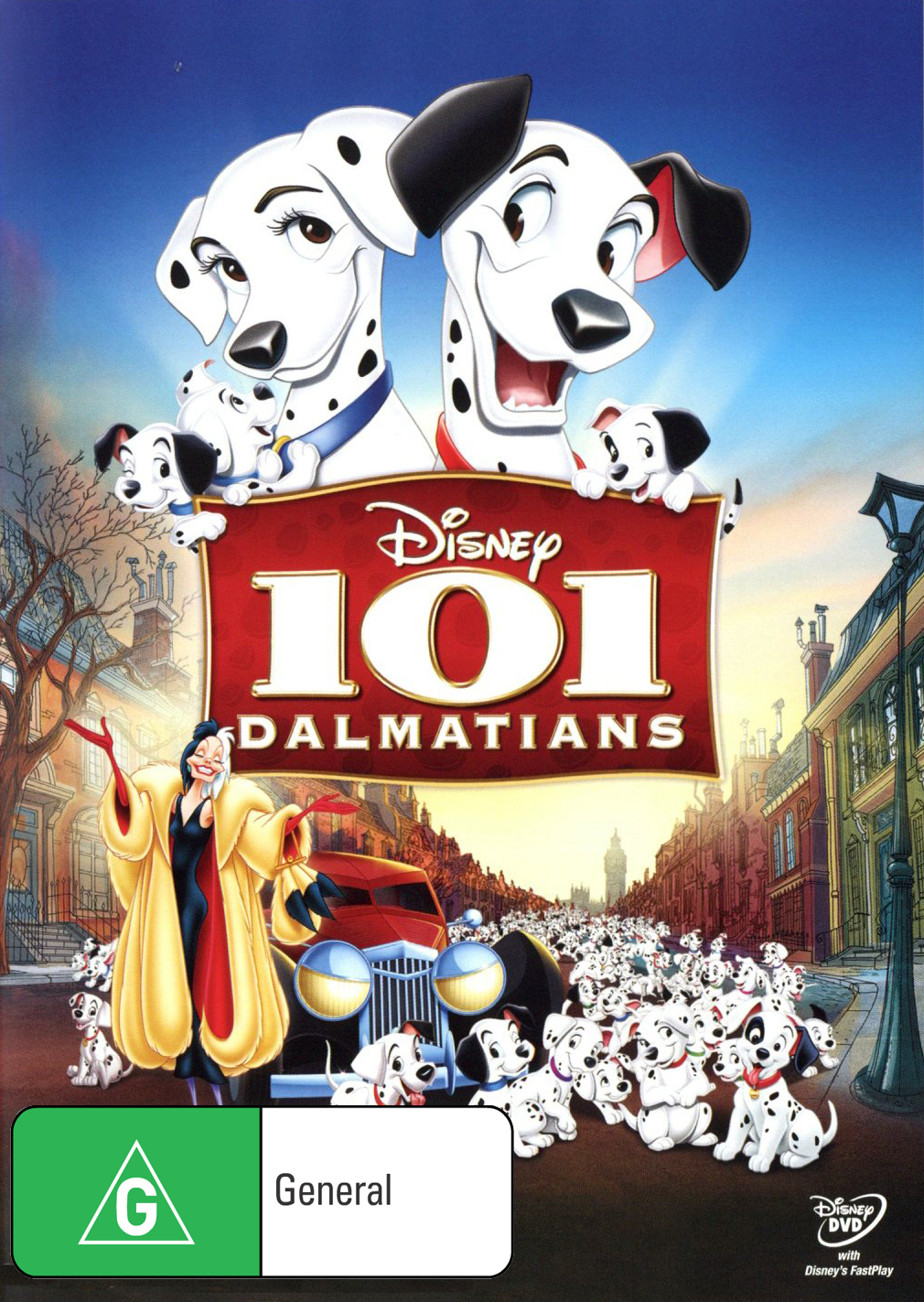 101 Dalmatians on DVD image
