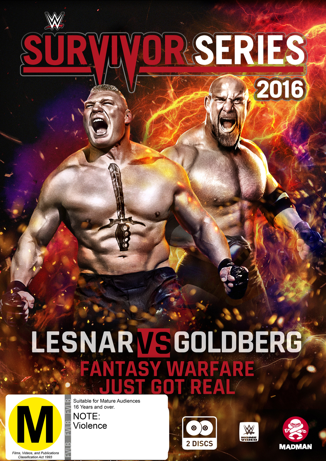 WWE: Survivor Series - 2016 on DVD image