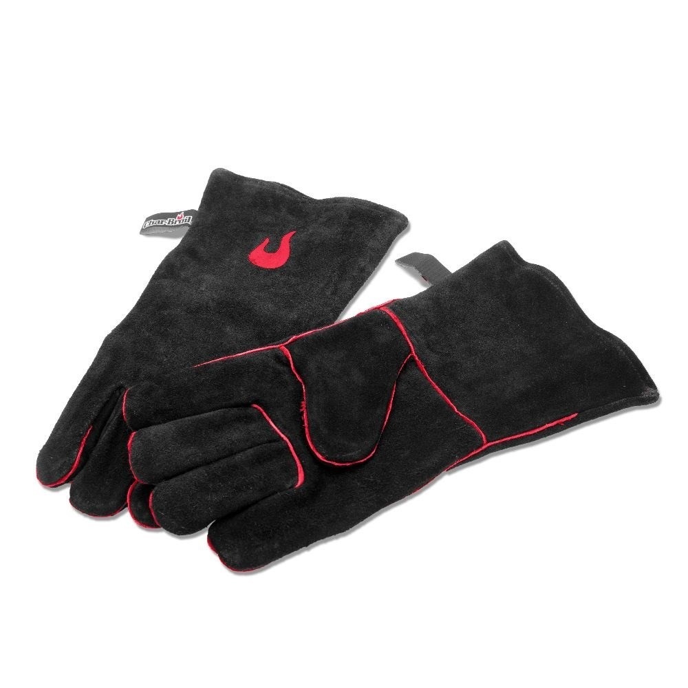 Char-Broil High Heat Leather BBQ Gloves image