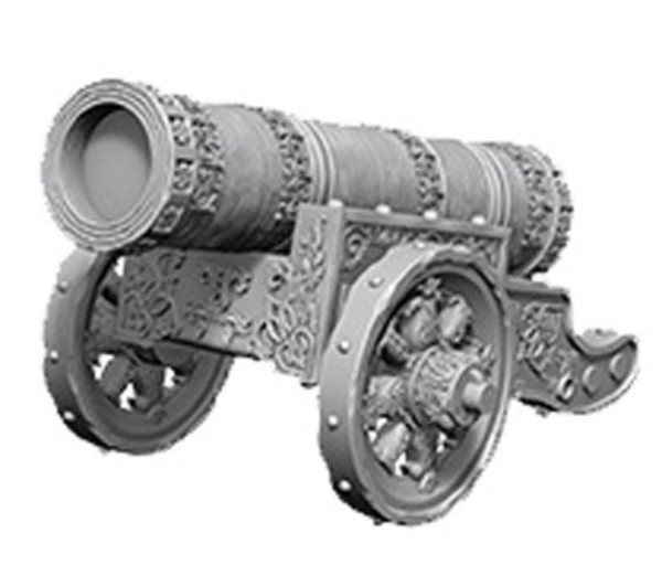 WizKids Deep Cuts: Unpainted Miniatures - Large Cannon image