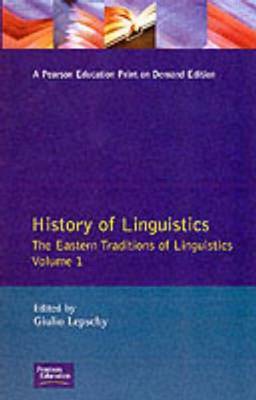 History of Linguistics Volume I by Giulio C. Lepschy image