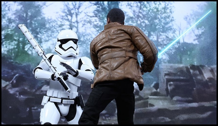 Star Wars: The Force Awakens - 12" Finn & First Order Riot Control Figure Set image