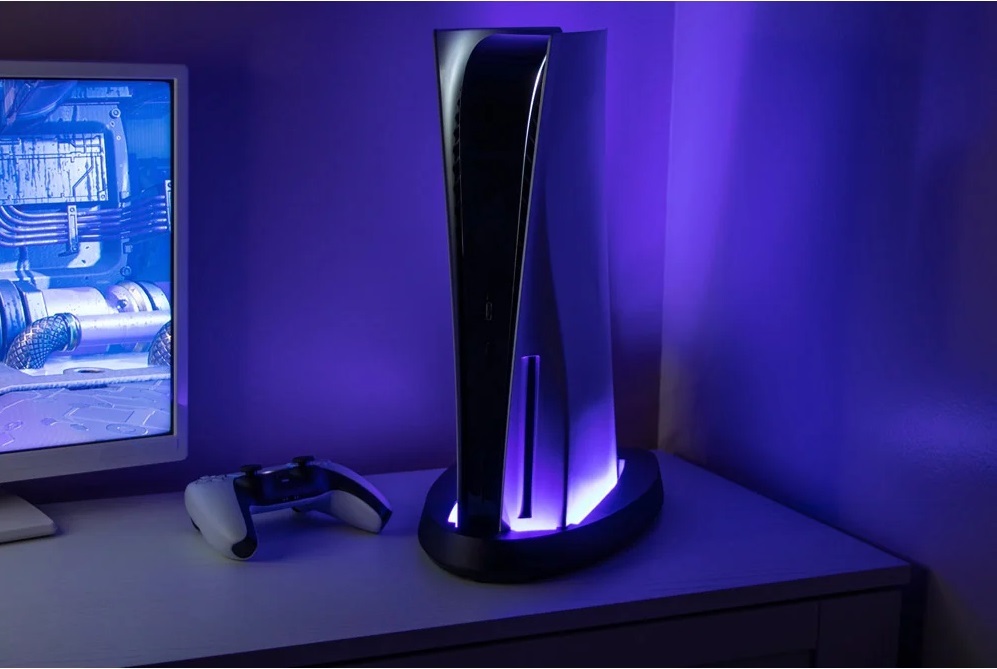 Venom Colour Change LED Stand For PS5 PS5 Buy Now at Mighty Ape NZ
