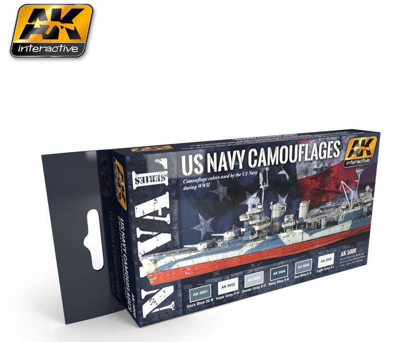 AK US Navy Camouflages - Naval Paint Set image