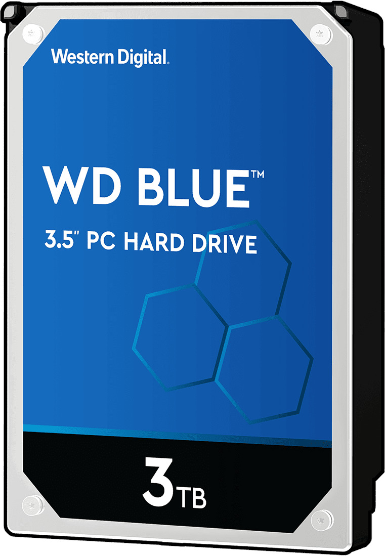 3TB WD Blue 3.5" 5400RPM SATA HDD image
