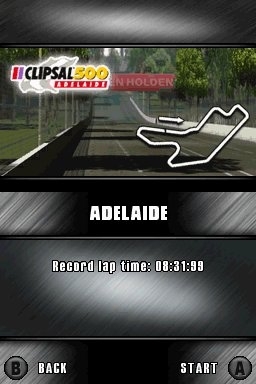 V8 Supercars 3: Create & Race on DS