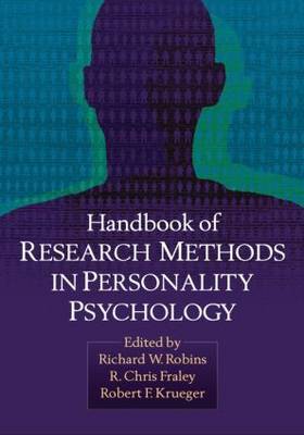 Handbook of Research Methods in Personality Psychology image