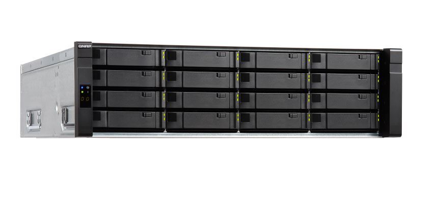 Qnap Ej1600-V2 Nas, 16-Bay (No Disk), Sas 12Gb/S Jbod For Zfs, 2 Mini-Sas Sff-8644 (Per Controller),Rp, With Rail Kit image