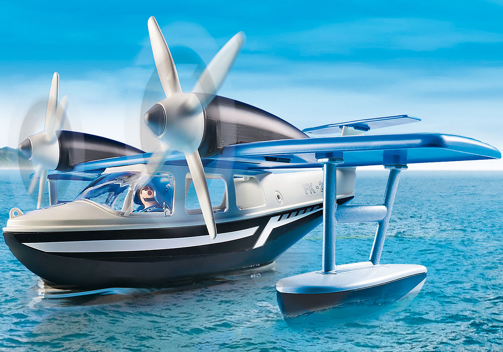 Playmobil: Action - Police Seaplane (9436)