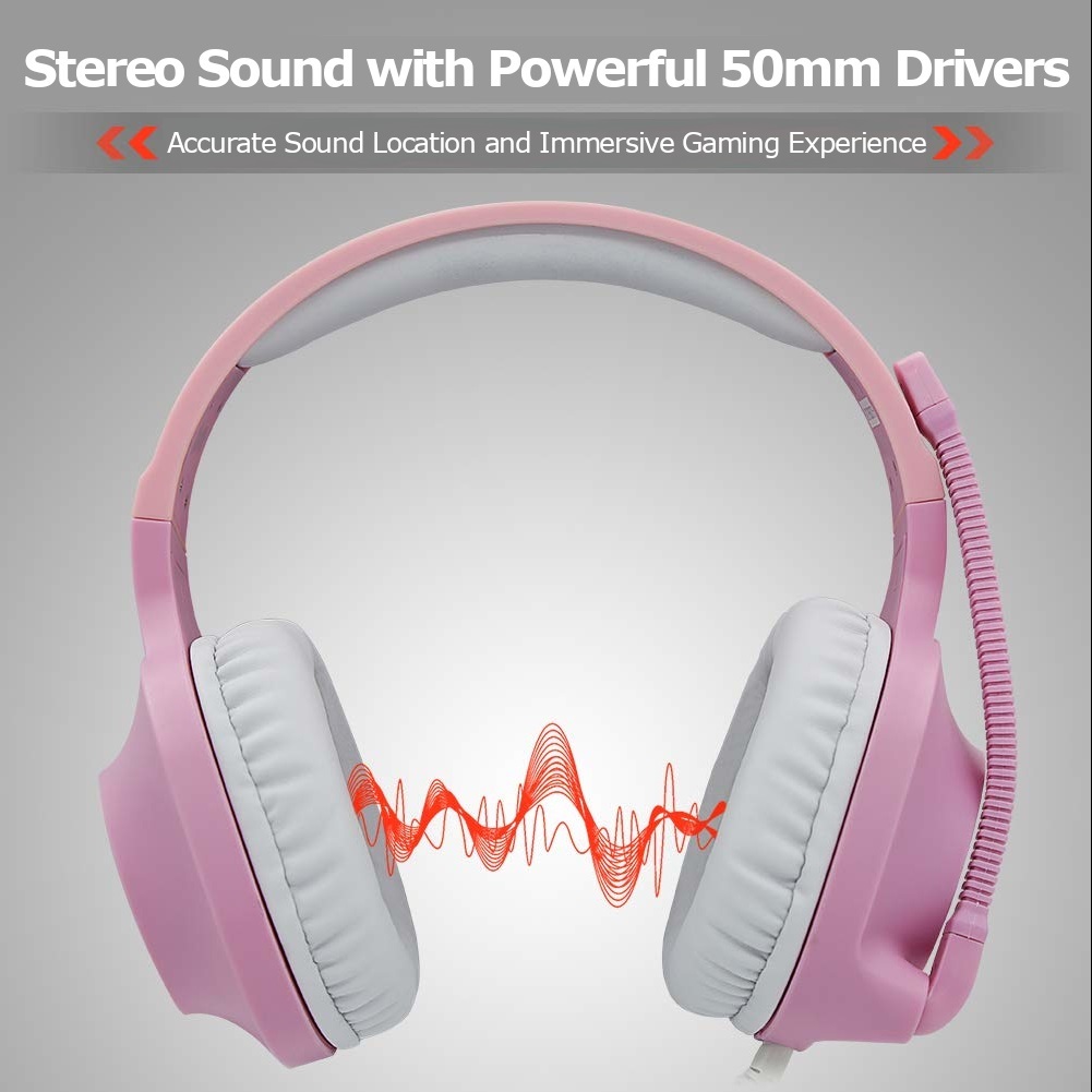 SADES Spirits Universal Gaming Headset (Pink) for image