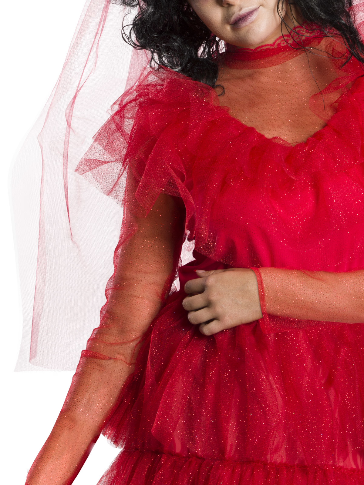 Beetlejuice Lydia Deetz Wedding Dress Costume (Medium