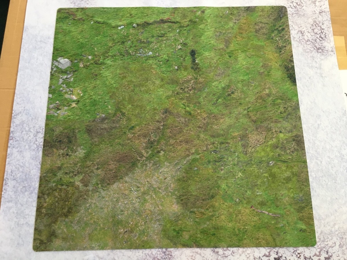 UrbanMatz Grassland Gaming Mat (3x3) image