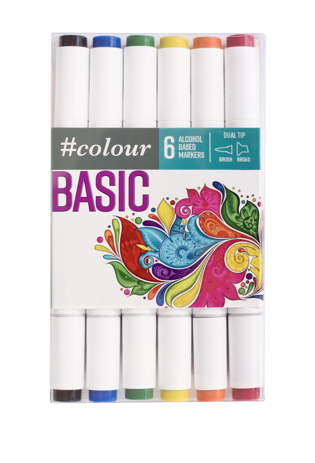 #Colour: Marker Set - Basic (6 Pack) image