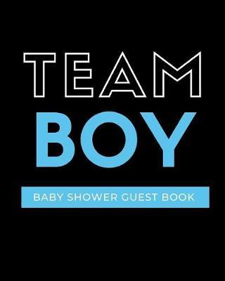 Team Boy Baby Shower Guest Book by Bump Game Publishing image