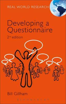 Developing a Questionnaire by Bill Gillham image