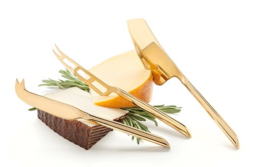 Viski: Belmont - Gold Plated Knife Set image