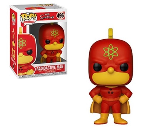 The Simpsons - Radioactive Man Pop! Vinyl Figure image