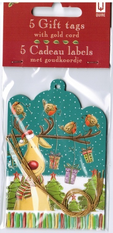 Quire: Rudolph/robins - Swing Tags (5-Pack)