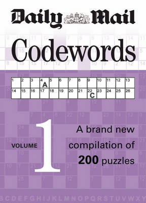 Codewords: A Brand New Compilation of 200 Puzzles: v. 1 by Hamlyn image