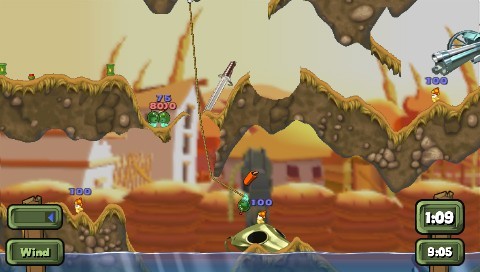 Worms: Open Warfare 2 (Essentials) for PSP image
