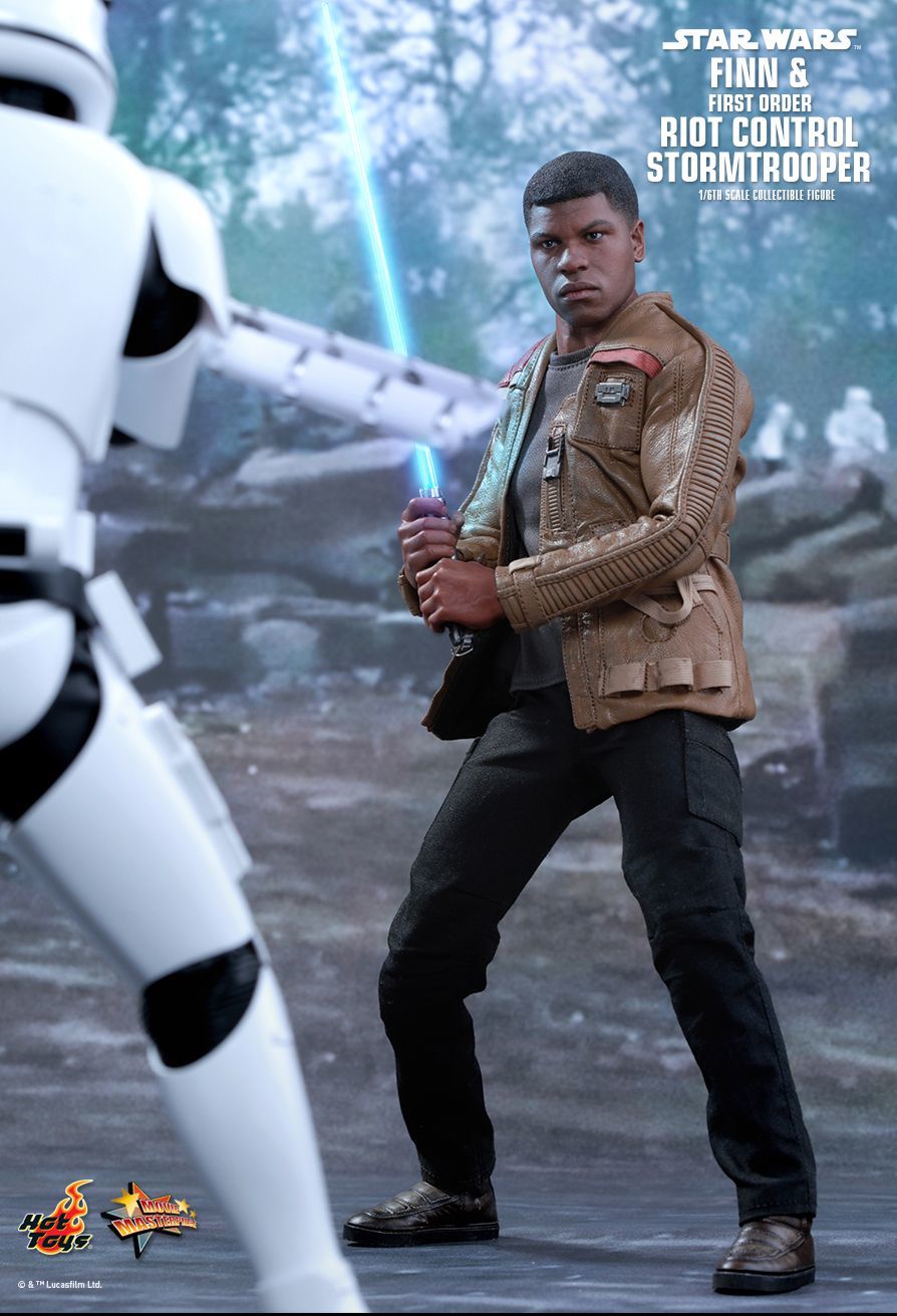 Star Wars: The Force Awakens - 12" Finn & First Order Riot Control Figure Set image