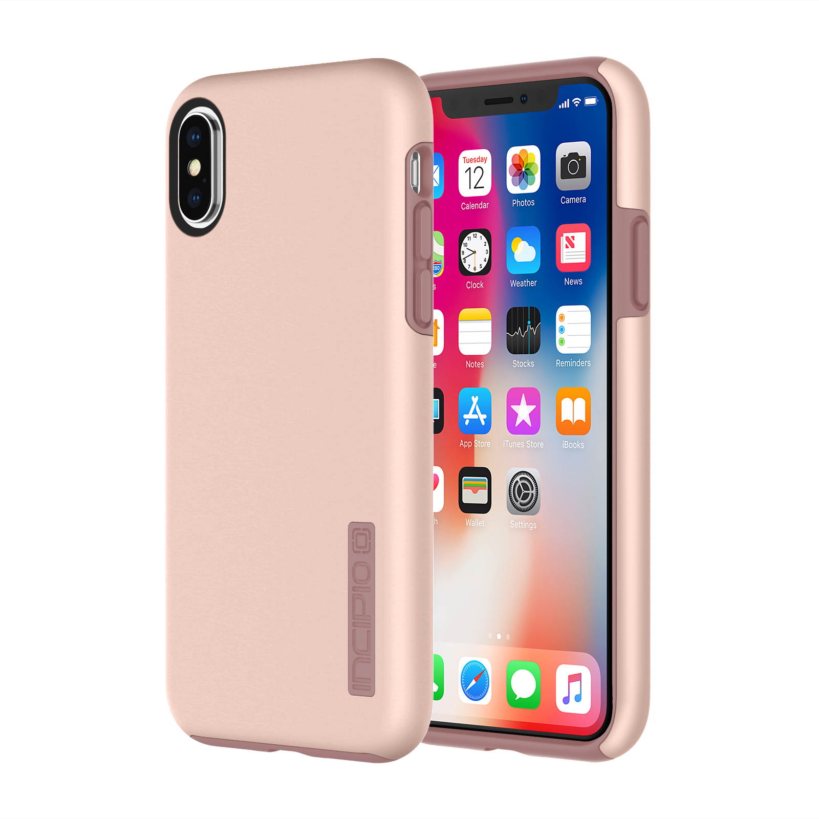 Incipio DualPro for iPhone X/XS - Rose Gold