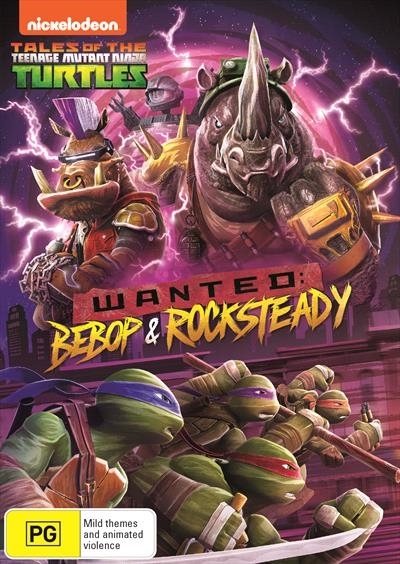 Teenage Mutant Ninja Turtles: Wanted - Beebop & Rocksteady on DVD