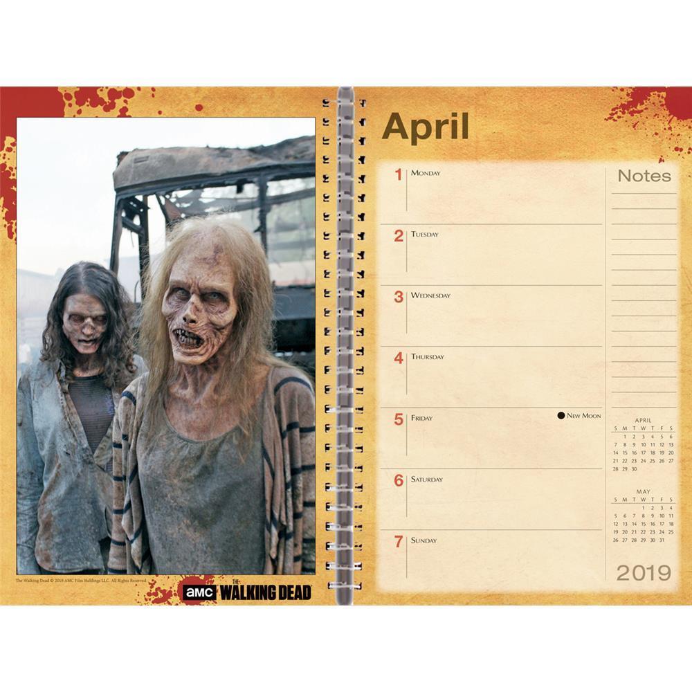The Walking Dead 2019 18-Month Weekly Planner by AMC image