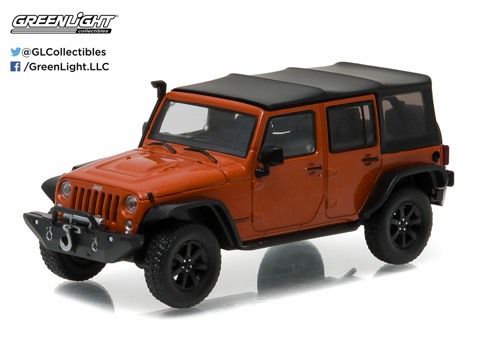 1/43: Jeep Wrangler with Snorkel - Diecast Model image