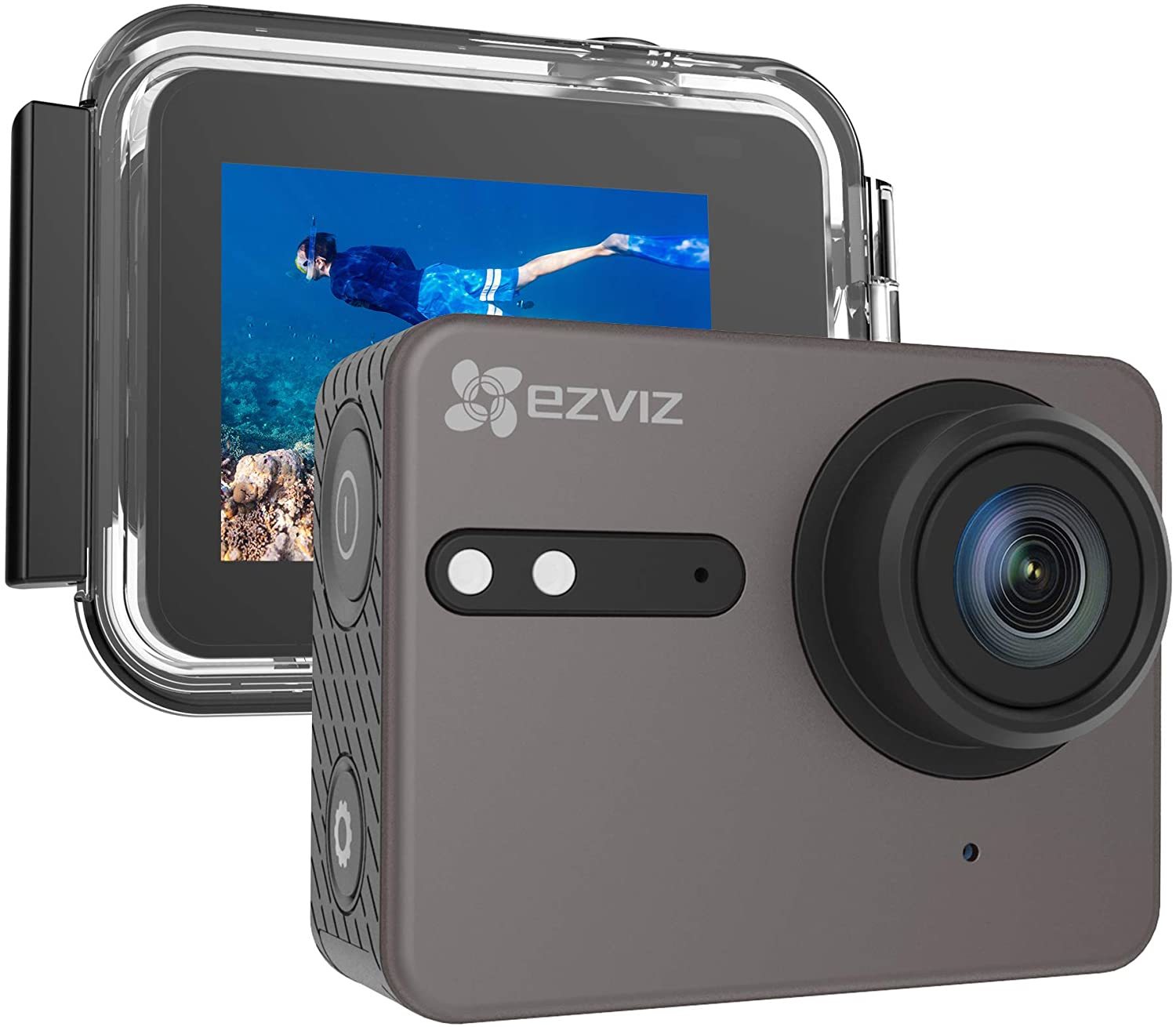 EZVIZ S6 4K WiFi Action Camera Voice Control Waterproof 131ft