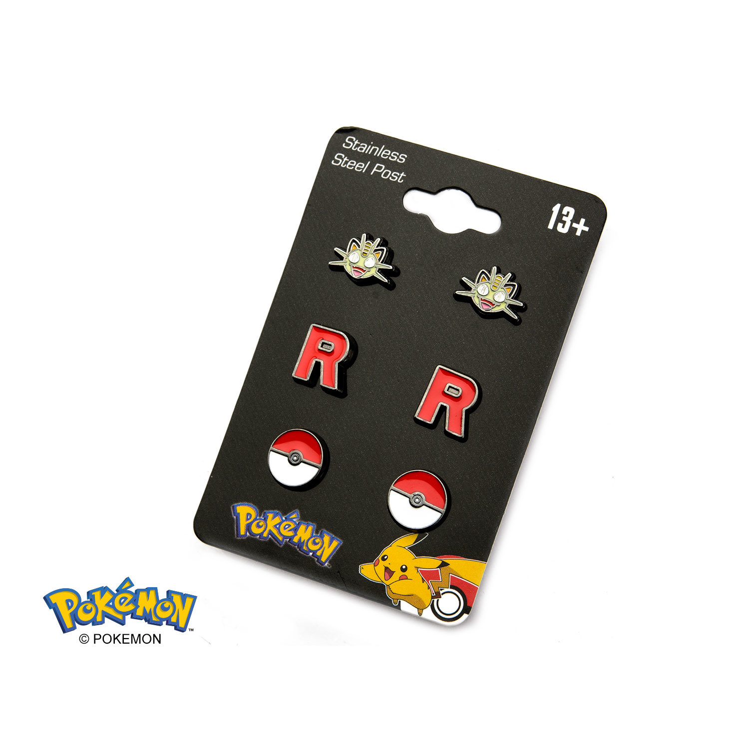 pokemon team rocket earring set girl s at mighty ape australia