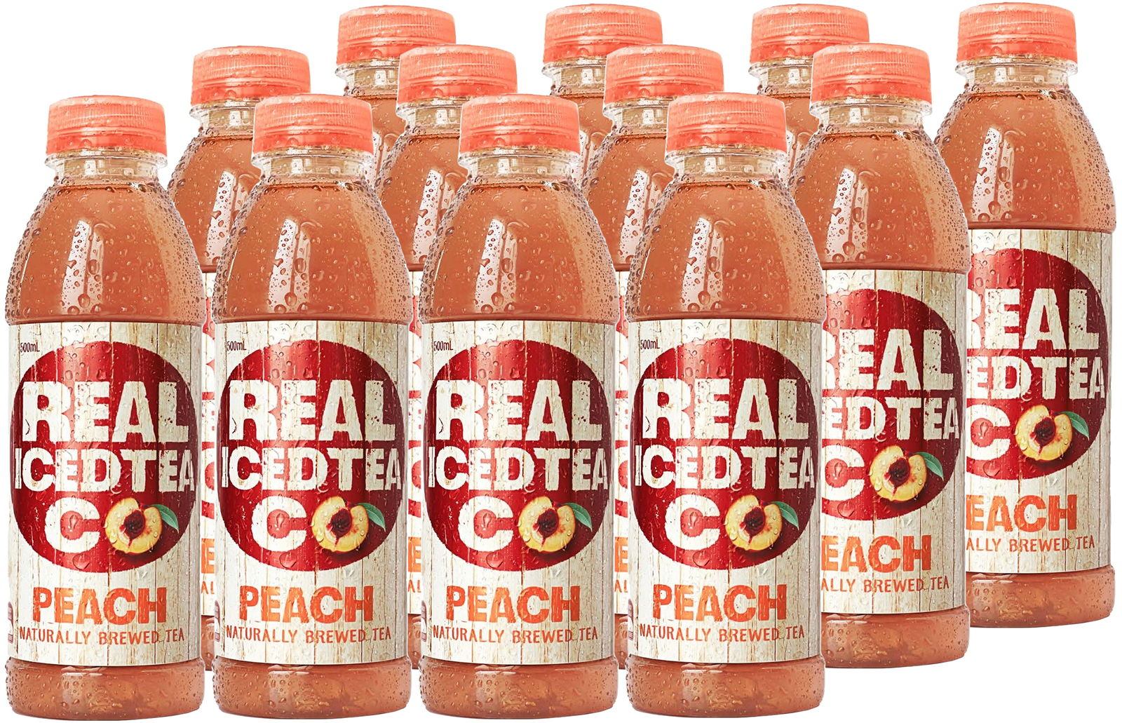 Real Iced Tea Peach 500ml (12 Pack)