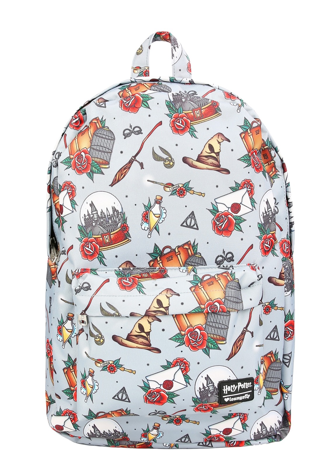 Loungefly: Harry Potter - Relics Tattoo Print Backpack image