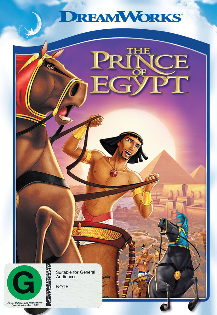 The Prince of Egypt on DVD image