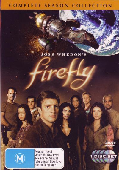 Firefly - Complete Series (4 Disc Set) on DVD