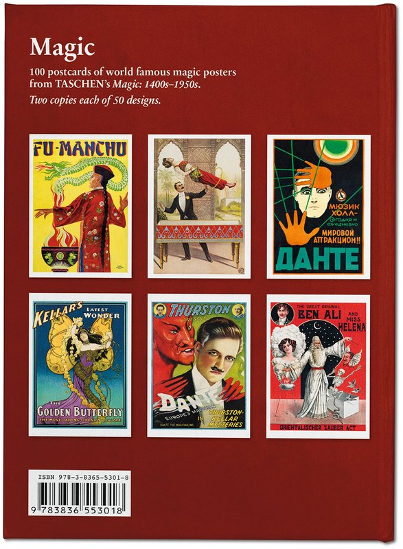 Magic Postcards Taschen Book Buy Now at Mighty Ape NZ