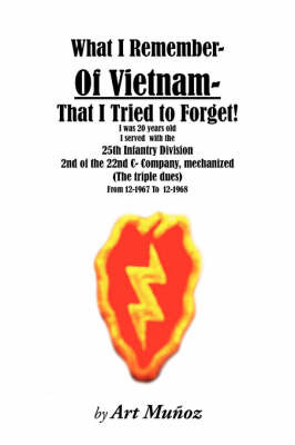 What I Remember of Vietnam I Tried To Forget by Art, Munoz