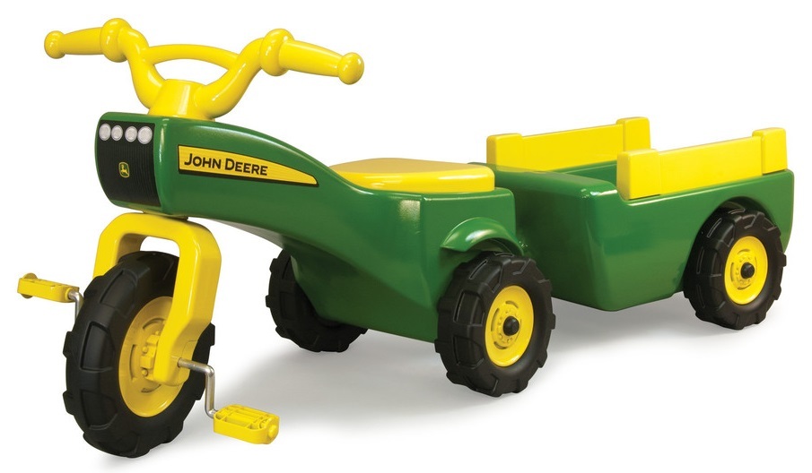 John Deere: Trike and Wagon Pedal Ride-on