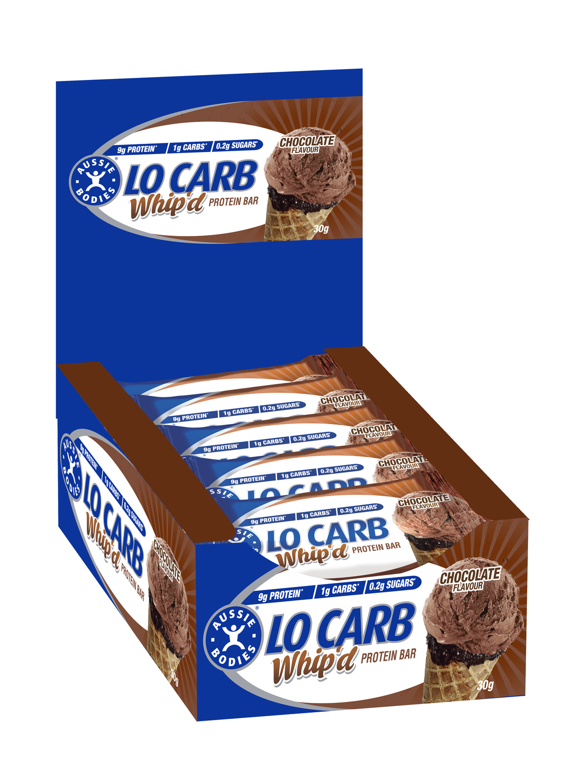 Aussie Bodies Lo Carb Whip’d Protein Bars image