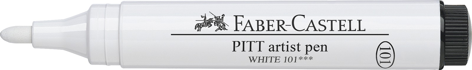 Faber-Castell: Pitt Artist Pen - White (2.5mm) image