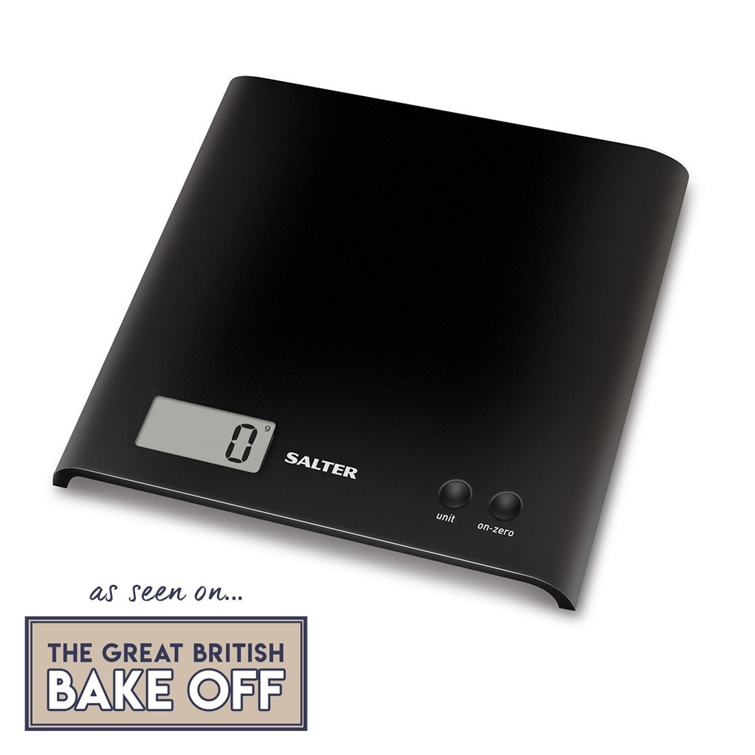 Salter: Arc Electronic Kitchen Scale - Black