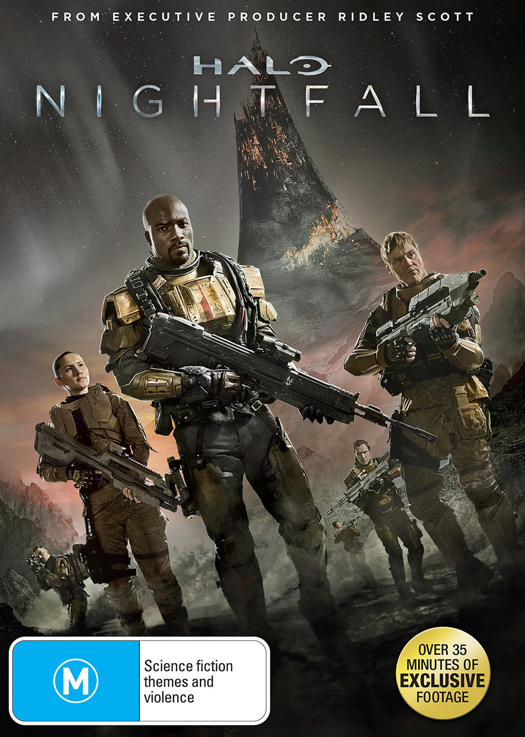 Halo: Nightfall on DVD image