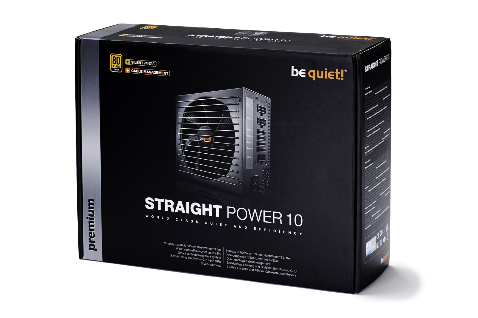 600W Be Quiet! Straight Power 10 CM