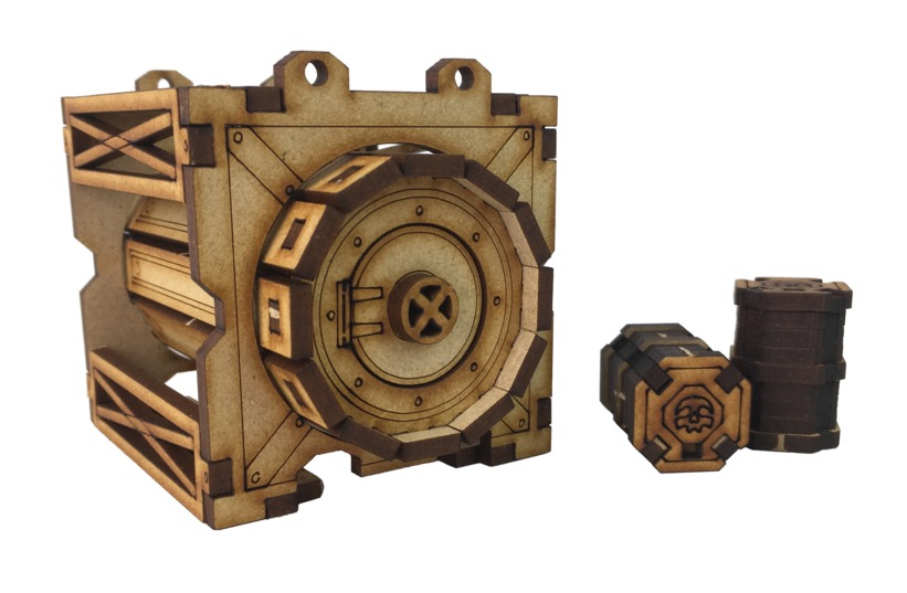 TTCombat: Tabletop Scenics – Sector 1 Chemical Storage Tanks image