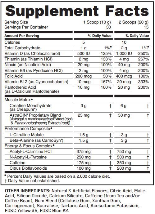 Optimum Nutrition Gold Standard Pre-Workout - Pineapple (300g/30 Servings) image