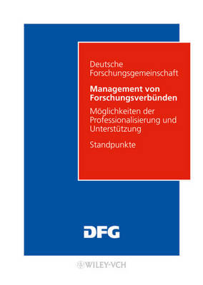 Management Von Forschungsverbunden: Moglichkeiten Der Professionalisierung Und Unterstutzung by Antonietta Di Giulio image