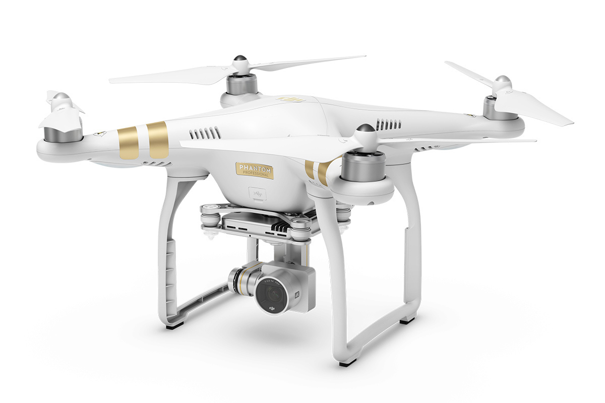 DJI Phantom 3 Professional Quadcopter with 4K Camera and 3-Axis Gimbal