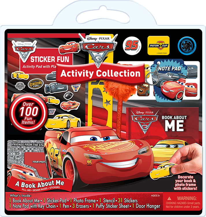 Disney Cars 3 - 100-Pc Activity Set