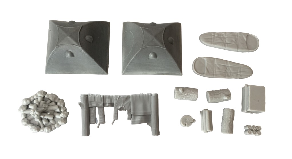 TTCombat: Tabletop Scenics - Camping Set image